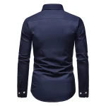 Printed business shirt - Image 3