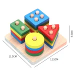 Montessori 3D Wooden Puzzle & Learning Set - Image 13