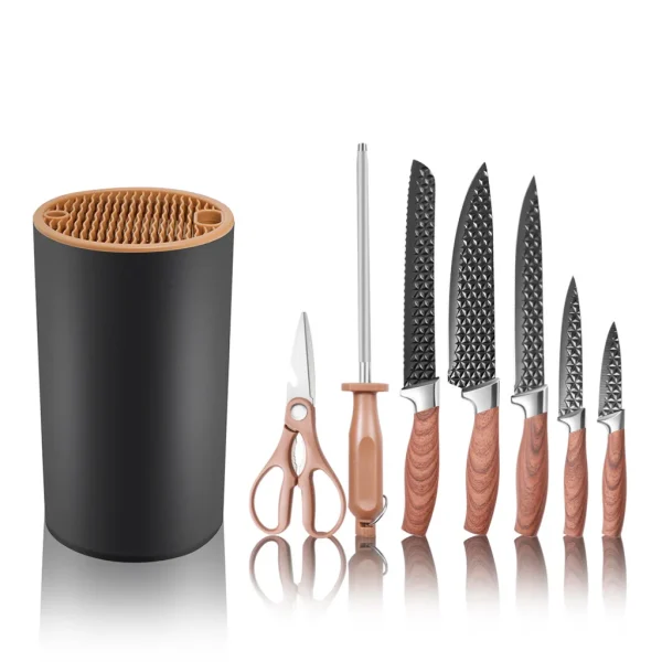 Japanese Style 7 PCS Kitchen Knife Set - Image 8