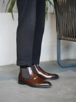 Classic Pointed Toe Ankle Boots - Image 15