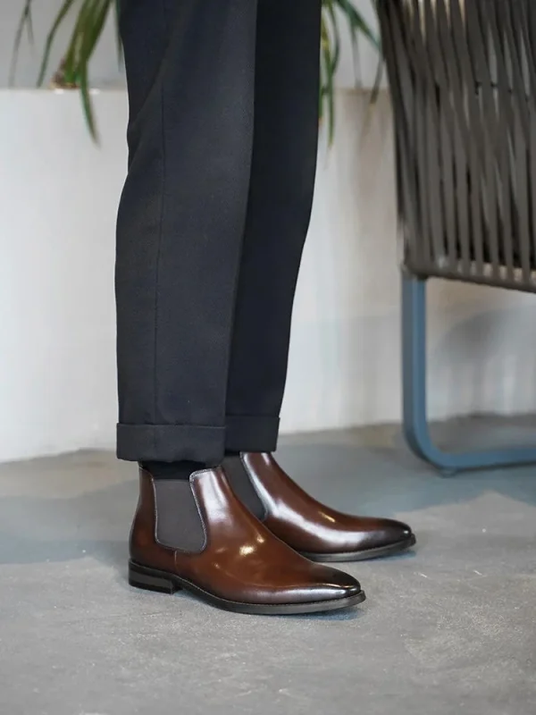 Classic Pointed Toe Ankle Boots - Image 15