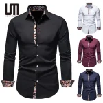 Printed business shirt