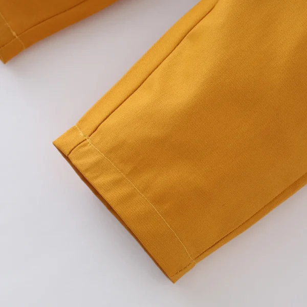 Gentleman Yellow Boys Clothing Set 1-7 Years - Image 6
