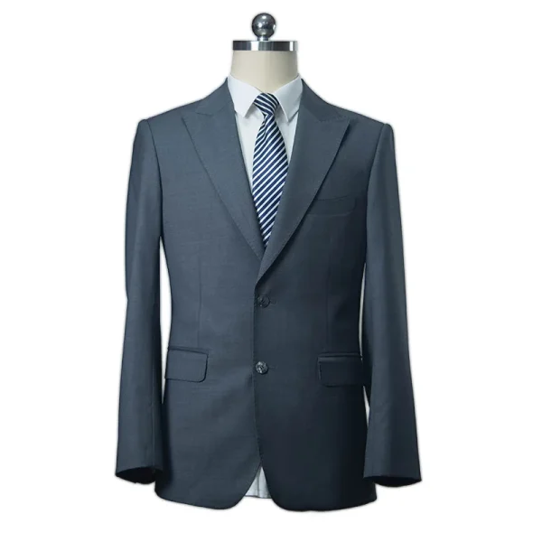 High Quality Custom Size Color Luxury MTM Business Suits Custom Tailored Men's Blazer with Breathable Viscose Polyester Fabric - Image 7