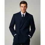 High Quality Custom Size Color Luxury MTM Business Suits Custom Tailored Men's Blazer with Breathable Viscose Polyester Fabric - Image 6