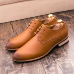 classic lace-up dress shoe, - Image 8