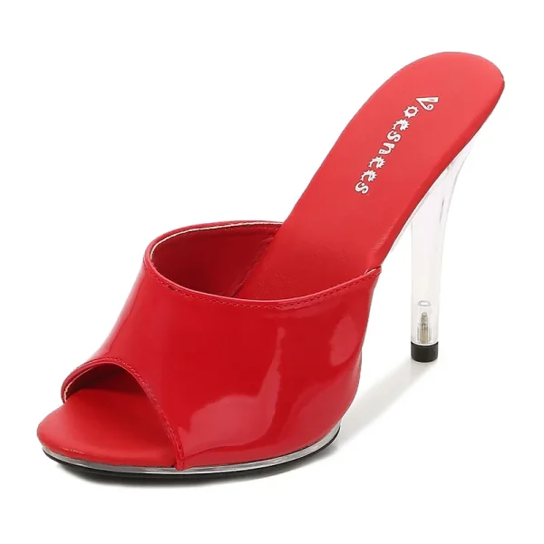 Leather High Heels - Image 9