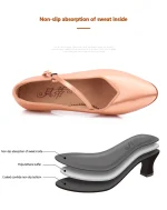 Satin dance shoes - Image 47