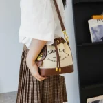 Top Handle Bucket Bag Set - Image 13