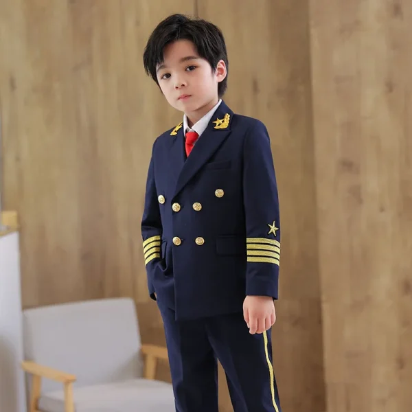 Kids' 3-Piece Pilot Cosplay Set - Image 6