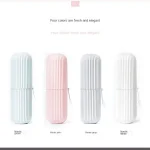 Travel Portable Toothbrush Cup Bathroom Toothpaste Holder Storage Case Box Organizer Travel Toiletries Storage Cup New Creative - Image 18