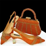 Orange glam heels - Image 11