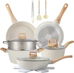 16-Piece Non-Stick Cookware Set with Pots, Pans,