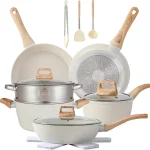 16-Piece Non-Stick Cookware Set with Pots, Pans,