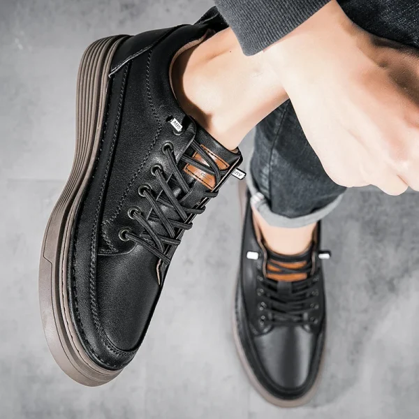 Men Breathable Leather luxe - Image 17