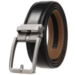 Famous Brand Belt Male Designer Automatic Buckle Genuine Leather Men Belt  Luxury Belts for Men 3.5cm New Black Brown Plus Size - Image 17