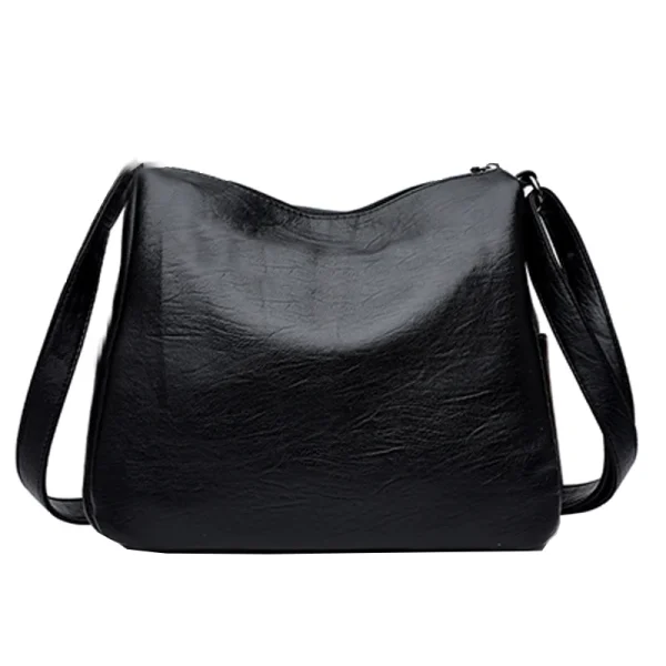 Neutral style shoulder bag for men and women. Mother bag with braided decoration. Suitable for traveling and outings. - Image 2