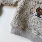 Girls' 2-Piece Winter Velvet Skirt & Sweatshirt Set - Image 11