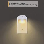 Wireless Light Control Sensor LED Night Light EU Plug Night Lights For Baby Kids Bedside Bedroom Corridor Lighting - Image 22