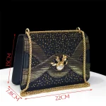 Women's Peep-Toe Heels with handbag - Image 20