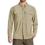 Men's Tactical Long Sleeve UPF Sun Protection Shirt - Image 16