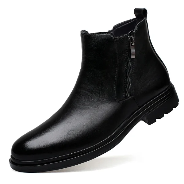Leather Chelsea Men's Boots - Image 7