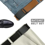 New Mens Belt Automatic Genuine Leather Luxury Belt of Men Male Metal Automatic Buckle Designer High Quality Waist Belt Black - Image 41