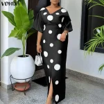 Bohemian Print Midi Dress - Image 3