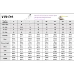 Vonda Plus Size Bohemian Print Long Sleeve Midi Dress - Image 13