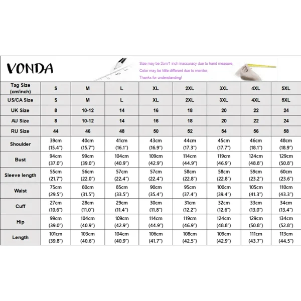 Vonda Plus Size Bohemian Print Long Sleeve Midi Dress - Image 13