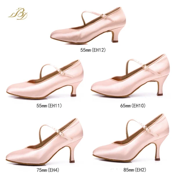 Satin dance shoes - Image 3