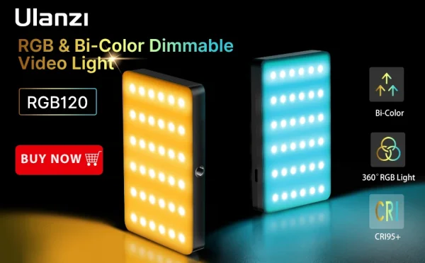 Ulanzi VL49 6W Mini Vlog LED Fill Light White 2000mAh 5500K Zoom Lighting Photographic Lighting Video Phone Selfie Fill Lamps - Image 34