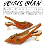 Orange glam heels - Image 2
