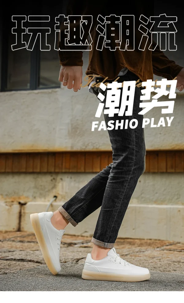 Men's  leather shoes - Image 14