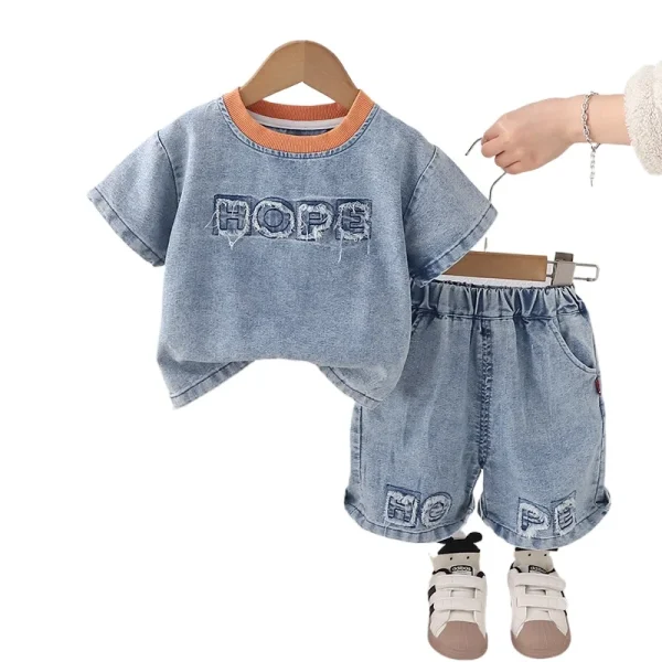 Baby Boys' Skater T-Shirt and Denim - Image 3