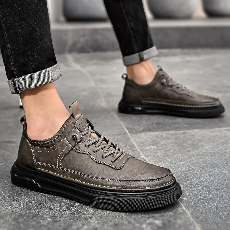 Khaki kicks man shoes - Image 6