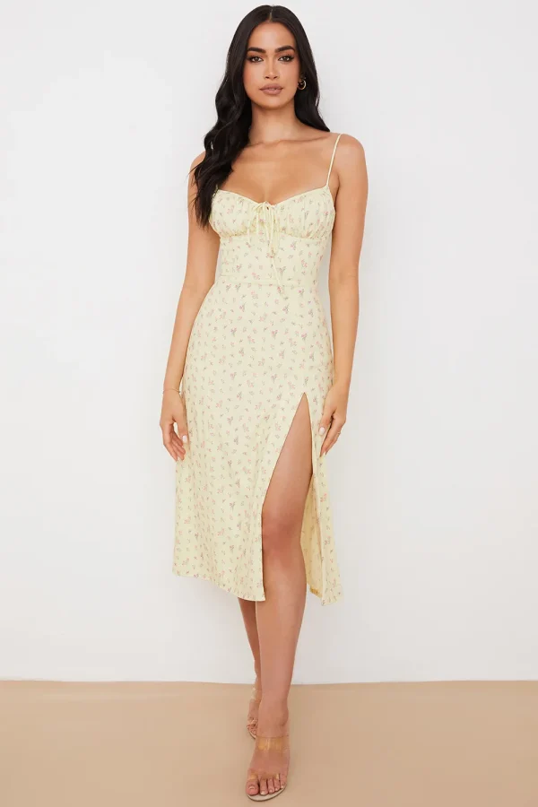 Women Elegant Floral Beach Vacation Bodycon Long Dress - Image 34