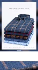 Cotton plaid shirt - Image 26