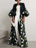 Floral trench dress - Image 8