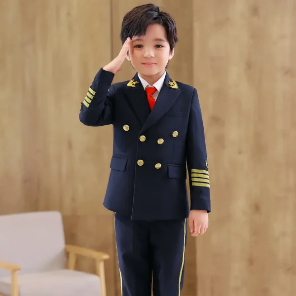 Kids' 3-Piece Pilot Cosplay Set - Image 3
