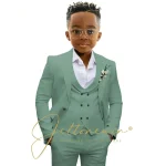 Boys' 3-Piece "Casual-Formal" Suit Set - Image 4