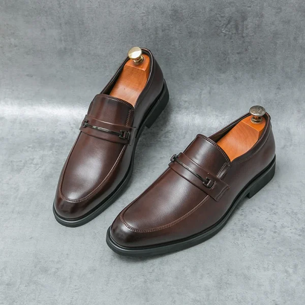 men's formal leather loafers - Image 18