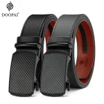 Men Belts Leather Waist Strap Male Automatic Buckle Waistband Mens High Quality Girdle Belts for Women Men Gifts 105 115  125cm - Image 35