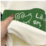 Boys Funny Letter Print T-Shirt and Shorts Outfit - Image 12