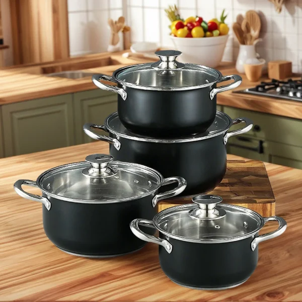 Stainless steel 8-piece set - Image 8