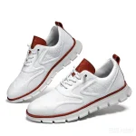 Men's Leather Oxford Sneakers - Image 4