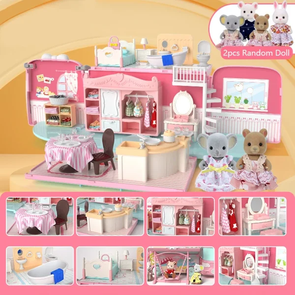 Koala Diary: Tour Bus & Expandable Dollhouse Set - Image 7