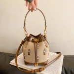 Top Handle Bucket Bag Set - Image 18