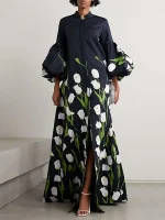 Floral trench dress - Image 2