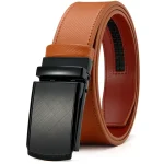 New Mens Belt Automatic Genuine Leather Luxury Belt of Men Male Metal Automatic Buckle Designer High Quality Waist Belt Black - Image 17